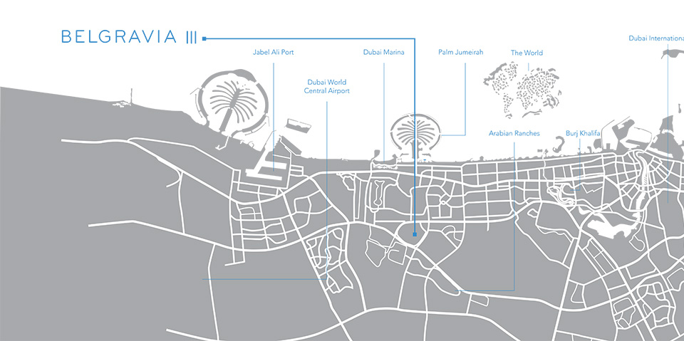 Belgravia 3 Location Map