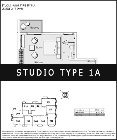 Belgravia Heights 2 - Studio Apartment
