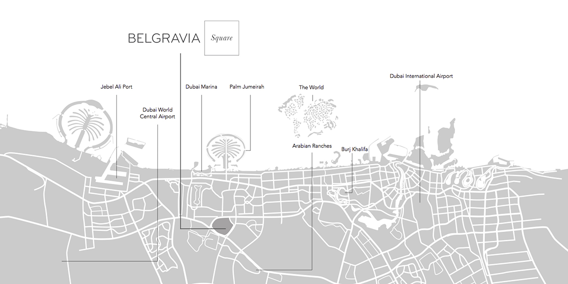 Belgravia Square Location Map